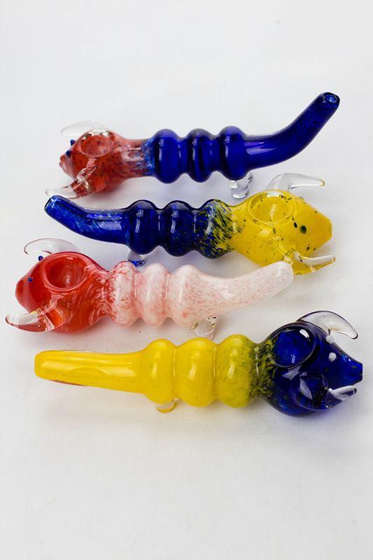 Scorpion glass hand pipe