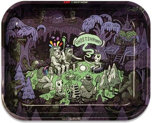 Raw Rolling Tray Series 1 Ghost Shrimp Metal Large