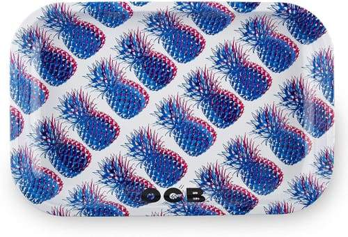 OCB Rolling Tray - Pineapple Series (Small, Medium or Large) (1 Count)
