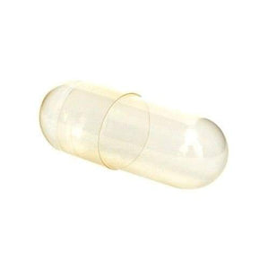 Size 00 Clear Gelatin Capsules (1000 Count)