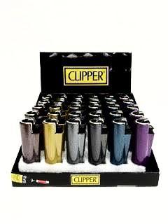 Clipper Metal Colors Lighters (30 Count)