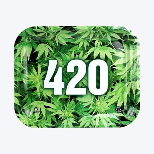 420 Green Rollin' Tray Large