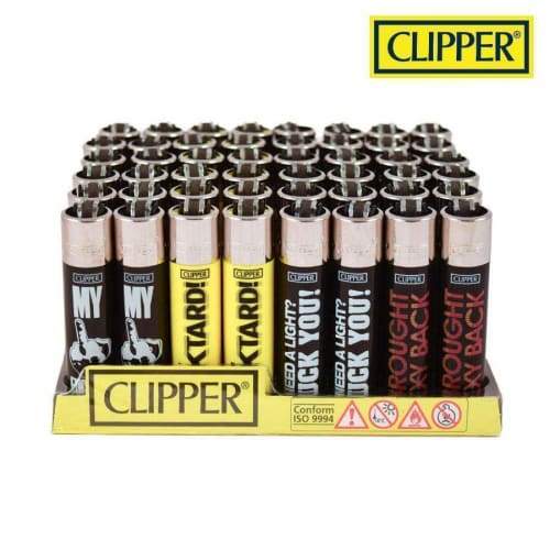 Clipper Funny Saying Lighters (48 Count)