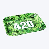 420 Green Rollin' Tray Large